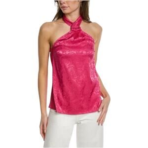 *NWOT Ronny Kobo Claire Pink Halter Top – Sz S